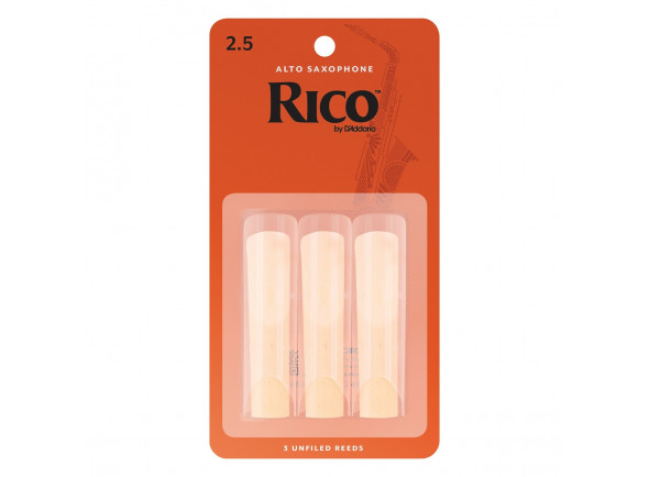 D´Addario Woodwinds Rico Alto Sax 2.5 3-Pack